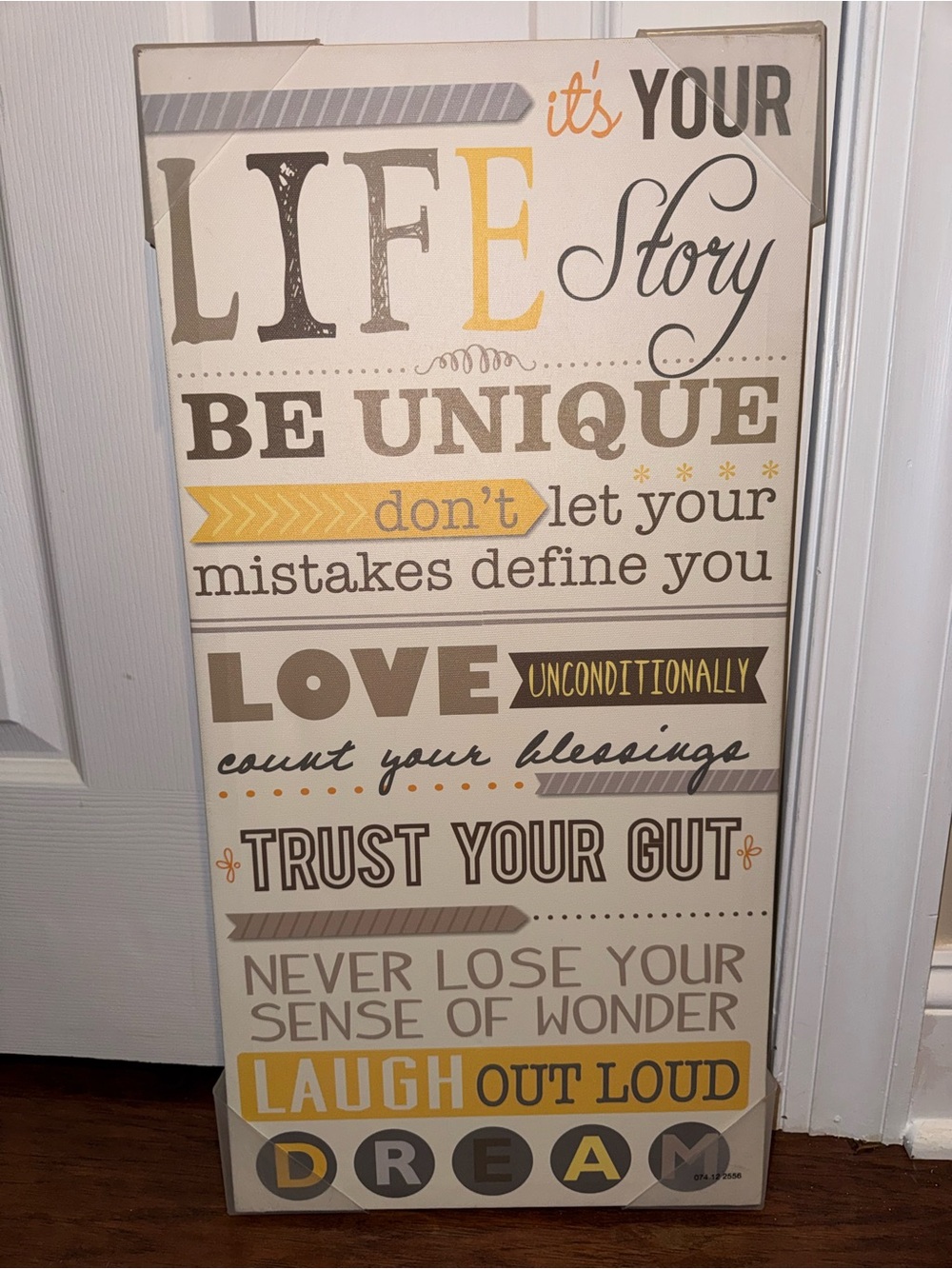 *NWT* Target Wall Art: “Life It’s Your Story” Print